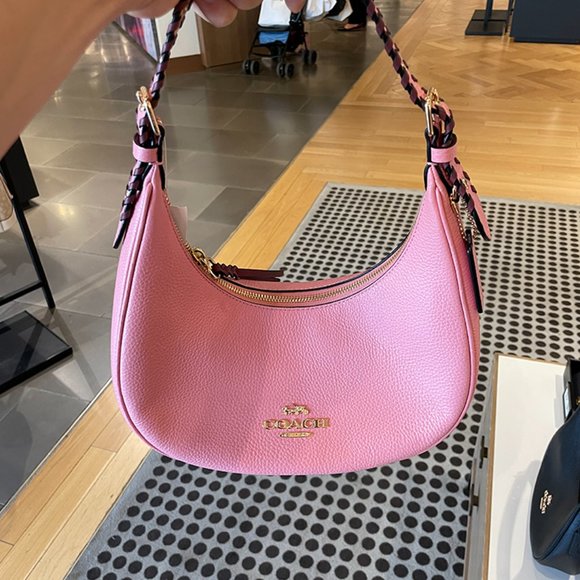 NWT COACH BAILEY HOBO With WHIPSTITCH SHOULDER BAG PINK - Picture 2 of 10